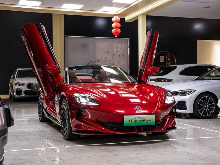MG Cyberster 2024 501km Heartbeat