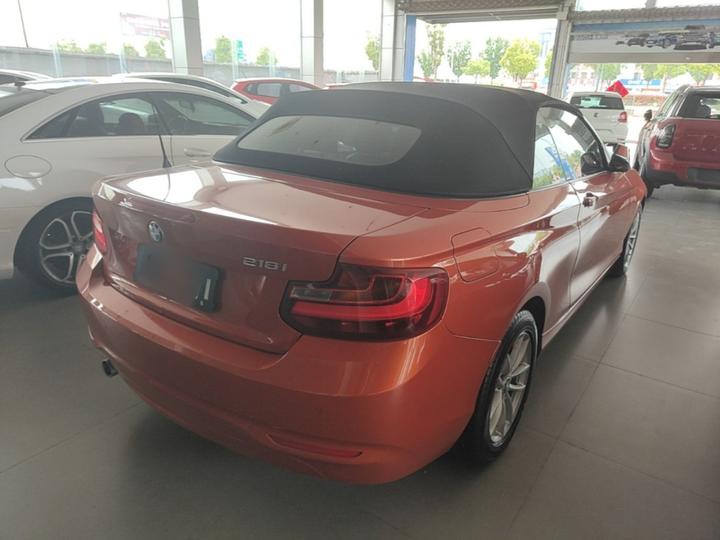 2 Series Imported 2015 218i Convertible Coupe photo 4