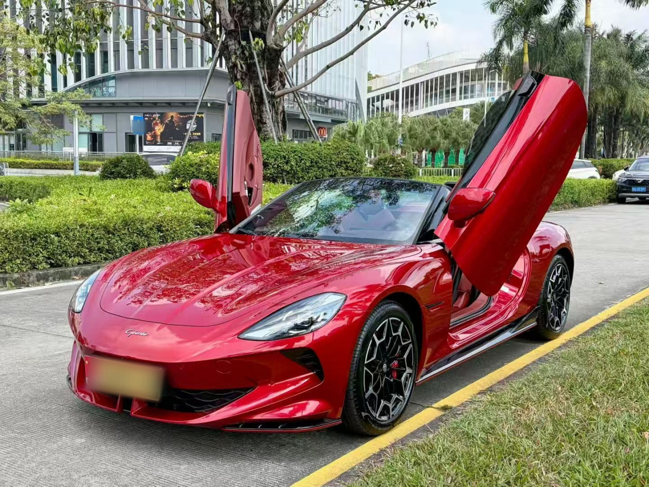 MG Cyberster 2024 501km Heartbeat