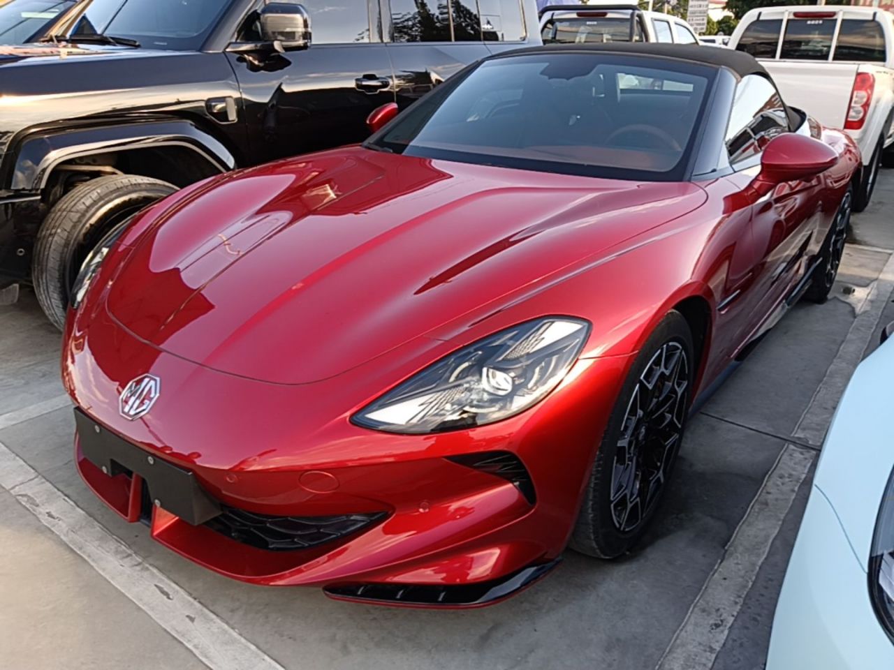 MG Cyberster 2024 501km Heartbeat
