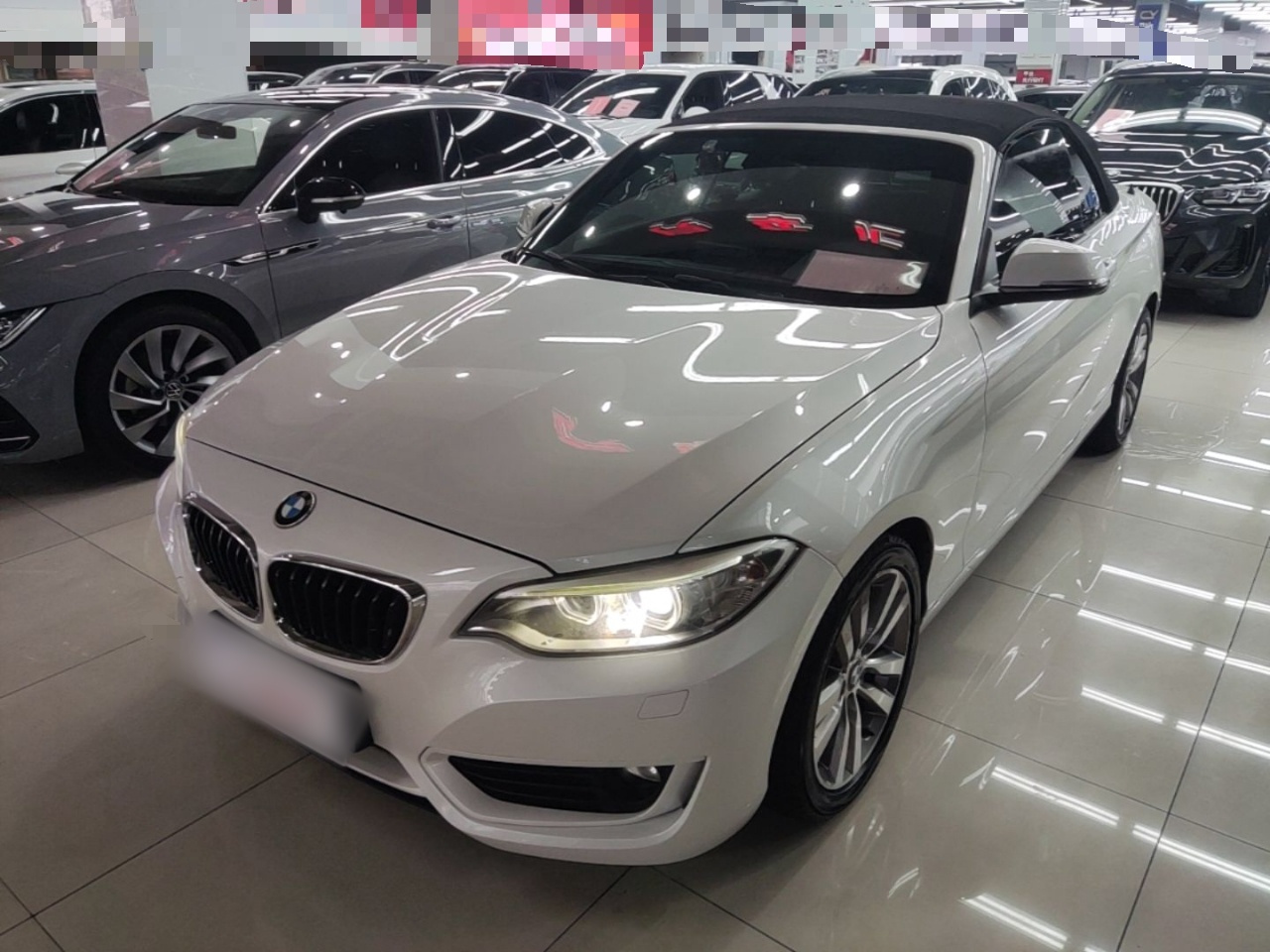 2 Series Imported 2017 220i Convertible Coupe Leading